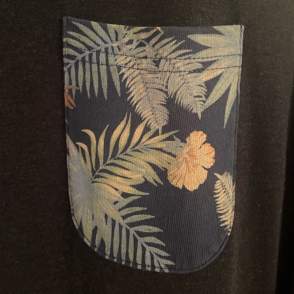 Mens Jack and Jones floral pocket xxl crew neck sweater - Picture 3 of 4